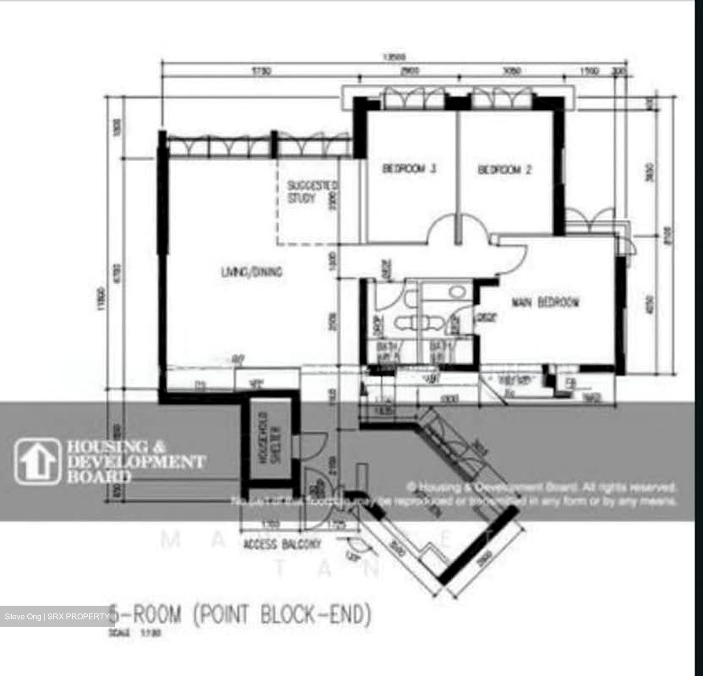 Blk 2A Kallang Heights (Kallang/Whampoa), HDB 5 Rooms #570661901